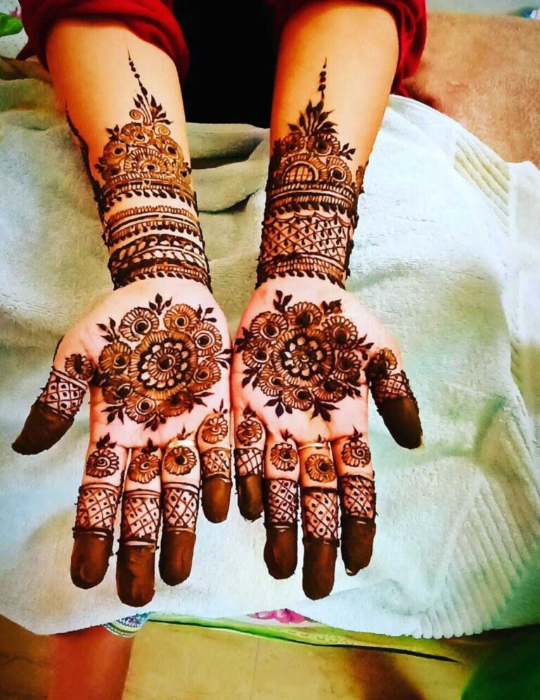 Bridal mehndi design in bangalore